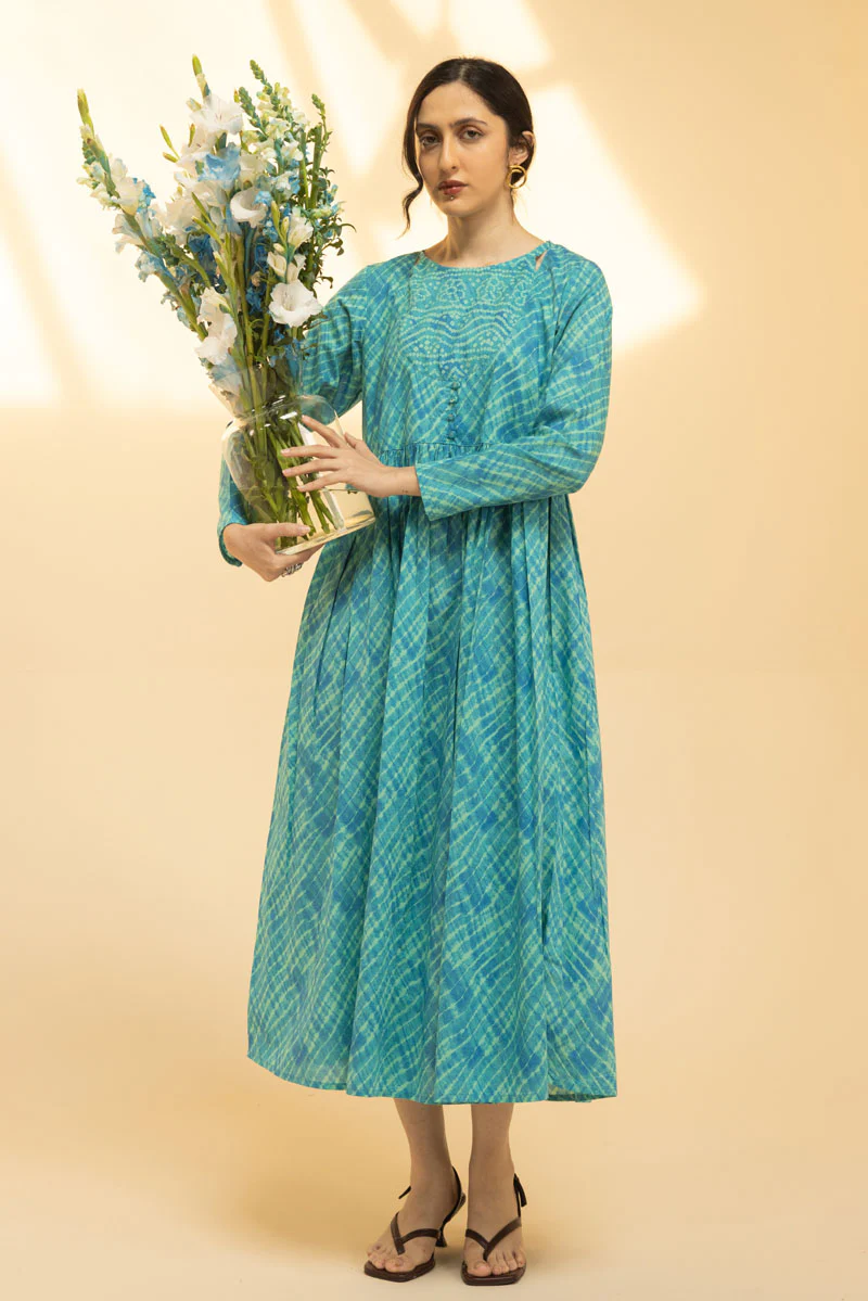 Chunari Anarkali Dress - Image 8