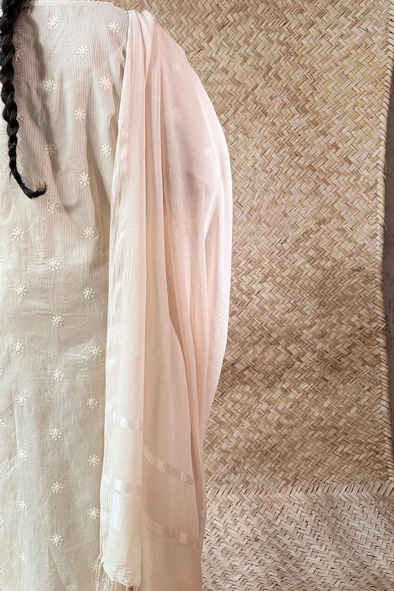 Pearl White Reverie Ensemble - Image 10