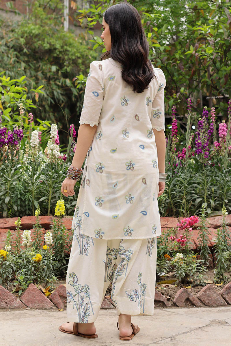 Bloomline Embroidered 3-Piece Set - Image 4