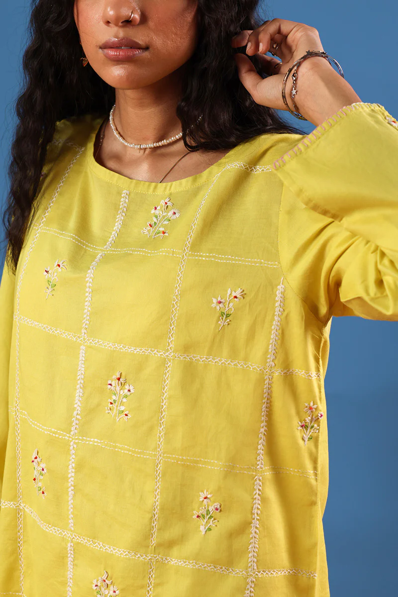 Tarkashi Blooms Farshi Set - Image 2