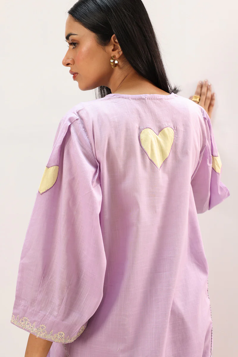 Embroidered Gota Jamni Set - Image 4