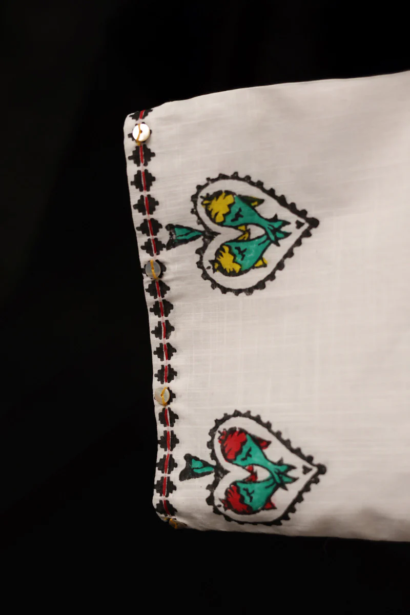 Hand-Block Printed Jacket - Image 10