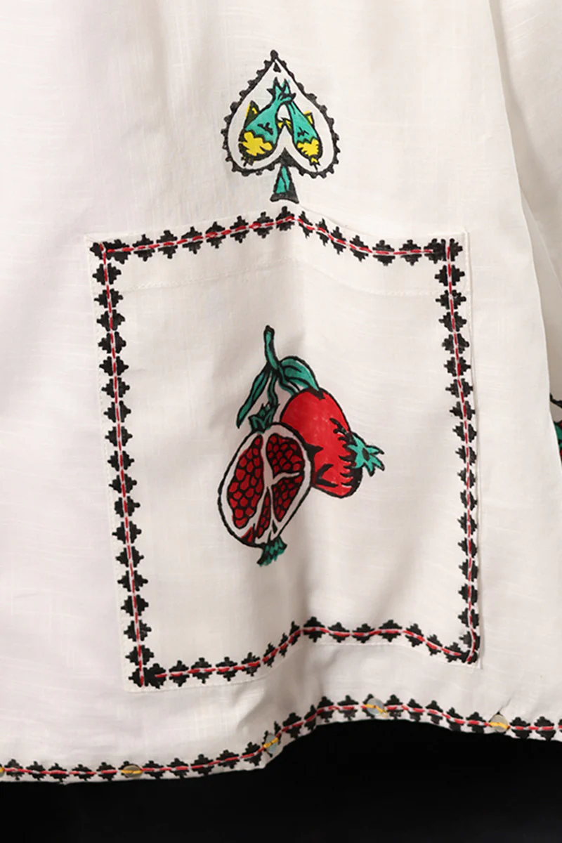 Hand-Block Printed Jacket - Image 8