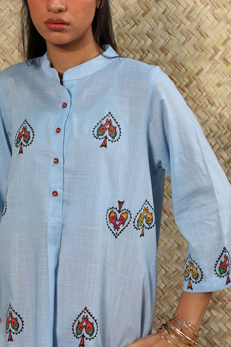 Hand-Block Printed Kurta - Image 7