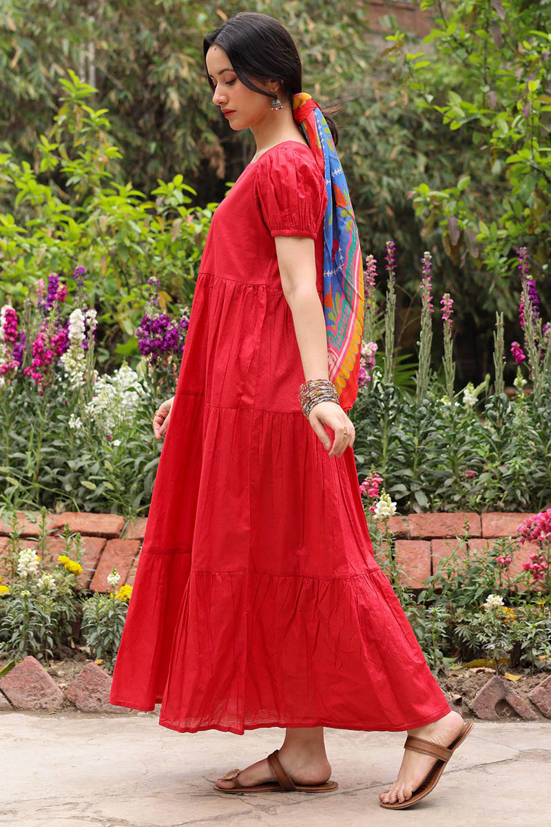 Soft Tiered Dress Set - Image 11