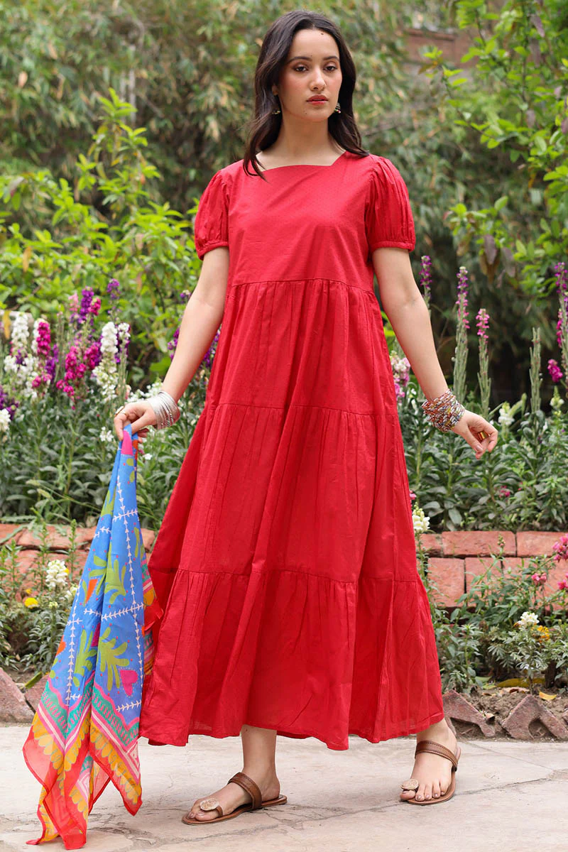 Soft Tiered Dress Set - Image 8