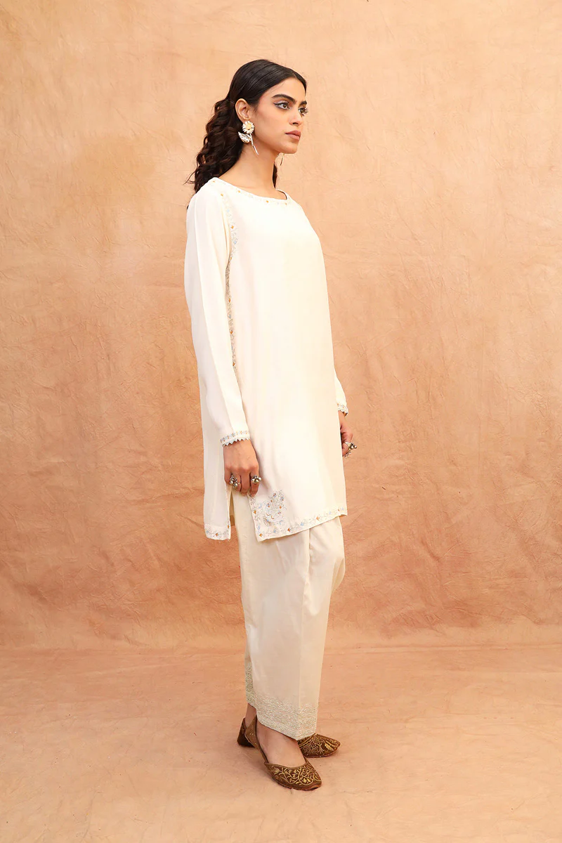 Shokh Nigah Embroidered Kurta