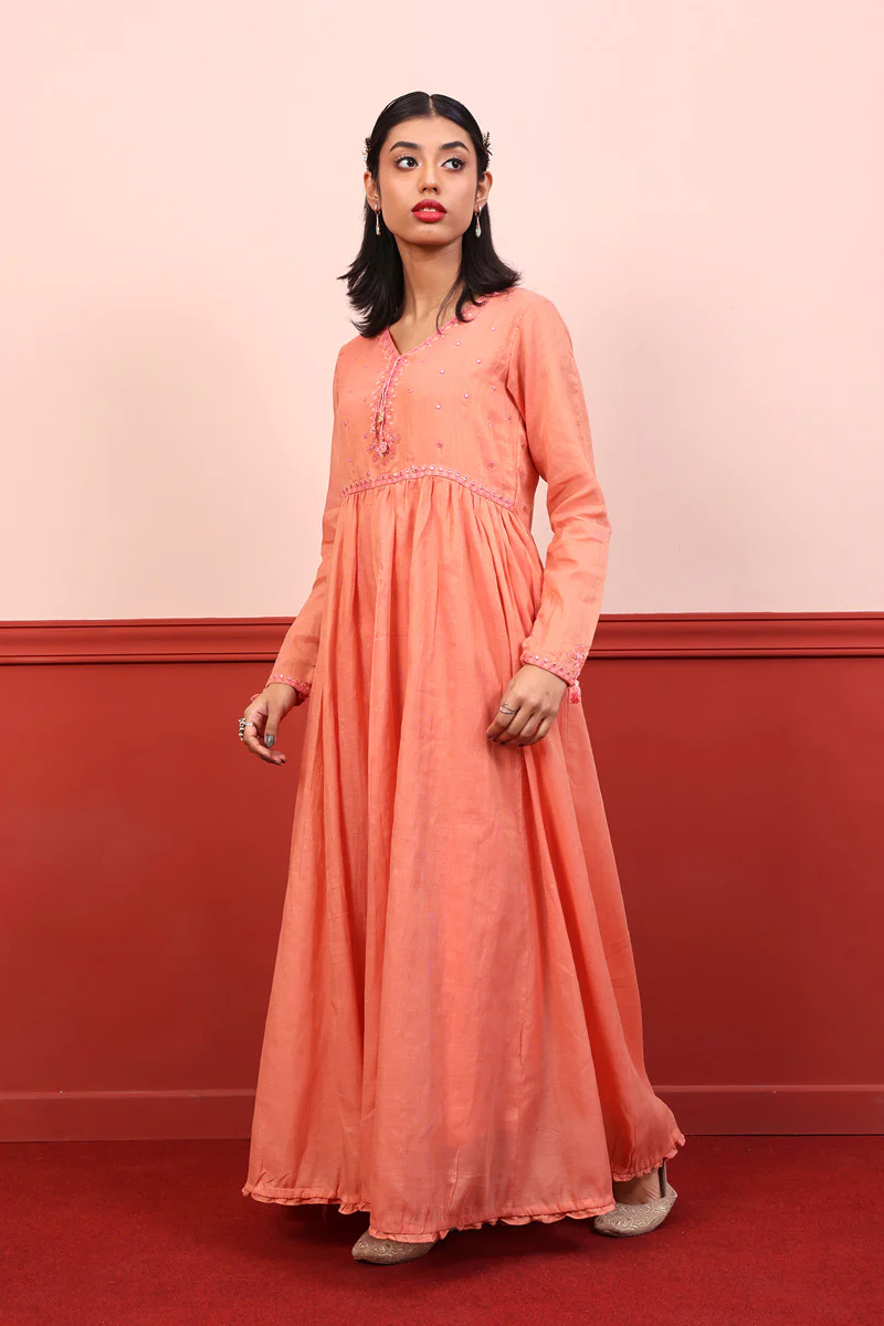 Rangkhez Draped Frock