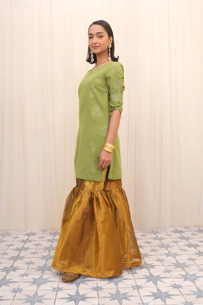 Bagh E Khizan 2 Piece Green - Image 3