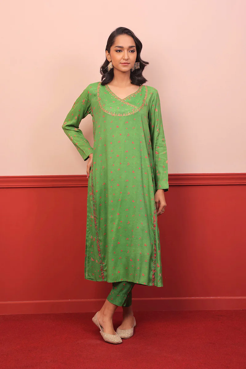 Ethnic Geo Kurta - Image 3