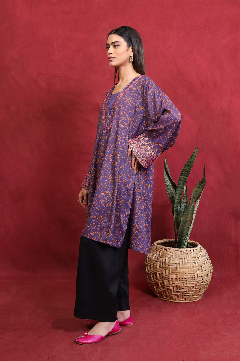 Ethnic Geo Kurta - Image 3