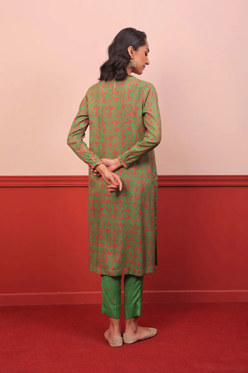 Ethnic Geo Kameez - Image 4