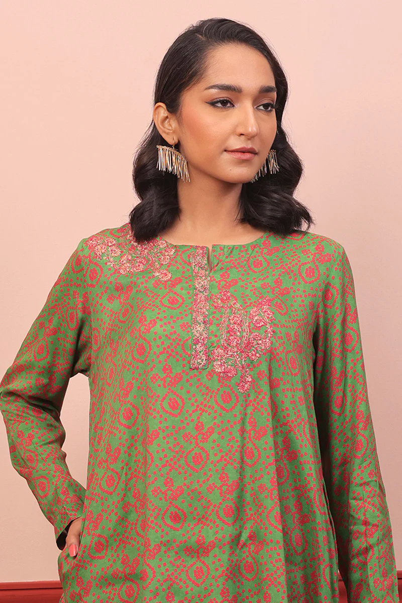 Ethnic Geo Kurta - Image 2