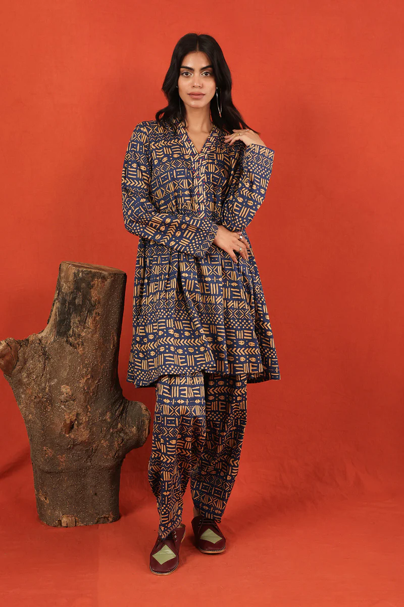 Peplum African Safari 2 Piece - Image 6