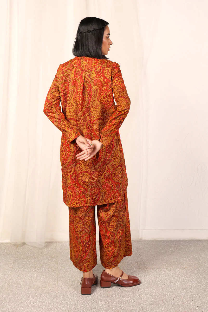 Printed Boho Paisley 2 Piece - Image 9