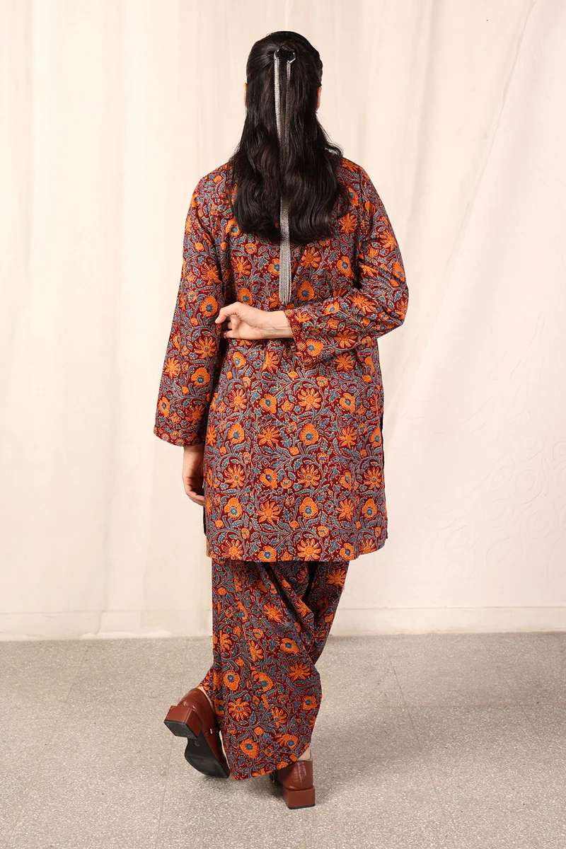 Printed Shahgul 2 Piece - Image 8
