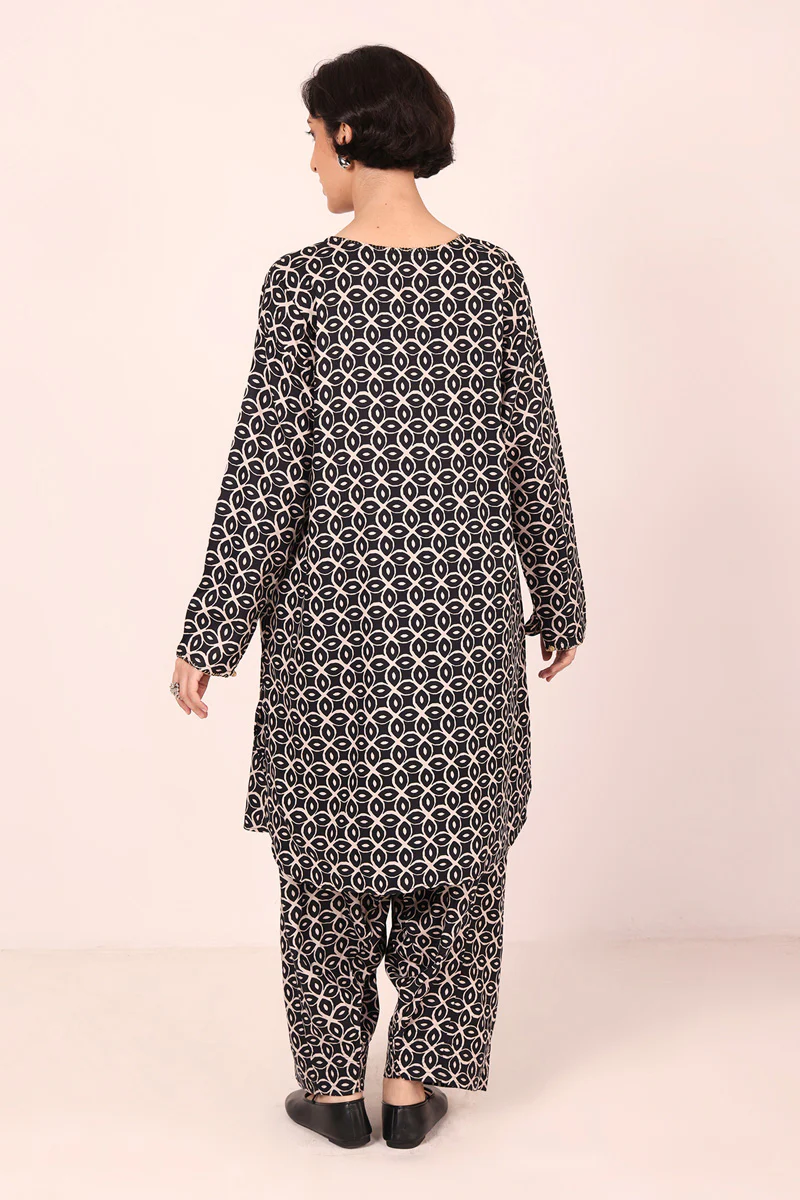 Printed Zawiya 2 Piece - Image 8