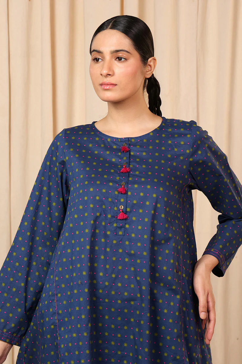 Panelled Floret 2 Piece - Image 6