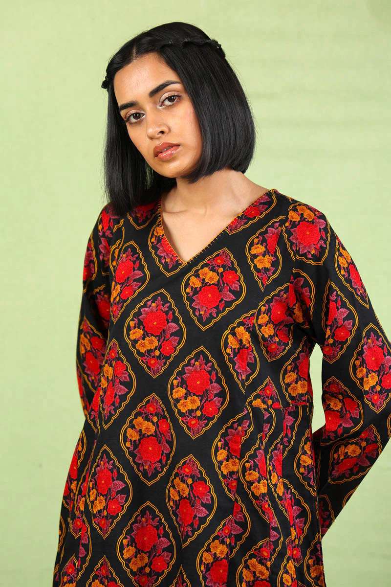 Flared Charbagh 2 Piece - Image 2
