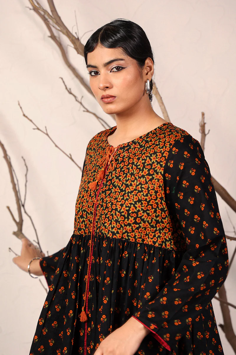 Valley Of Flowers Kurti - Image 2