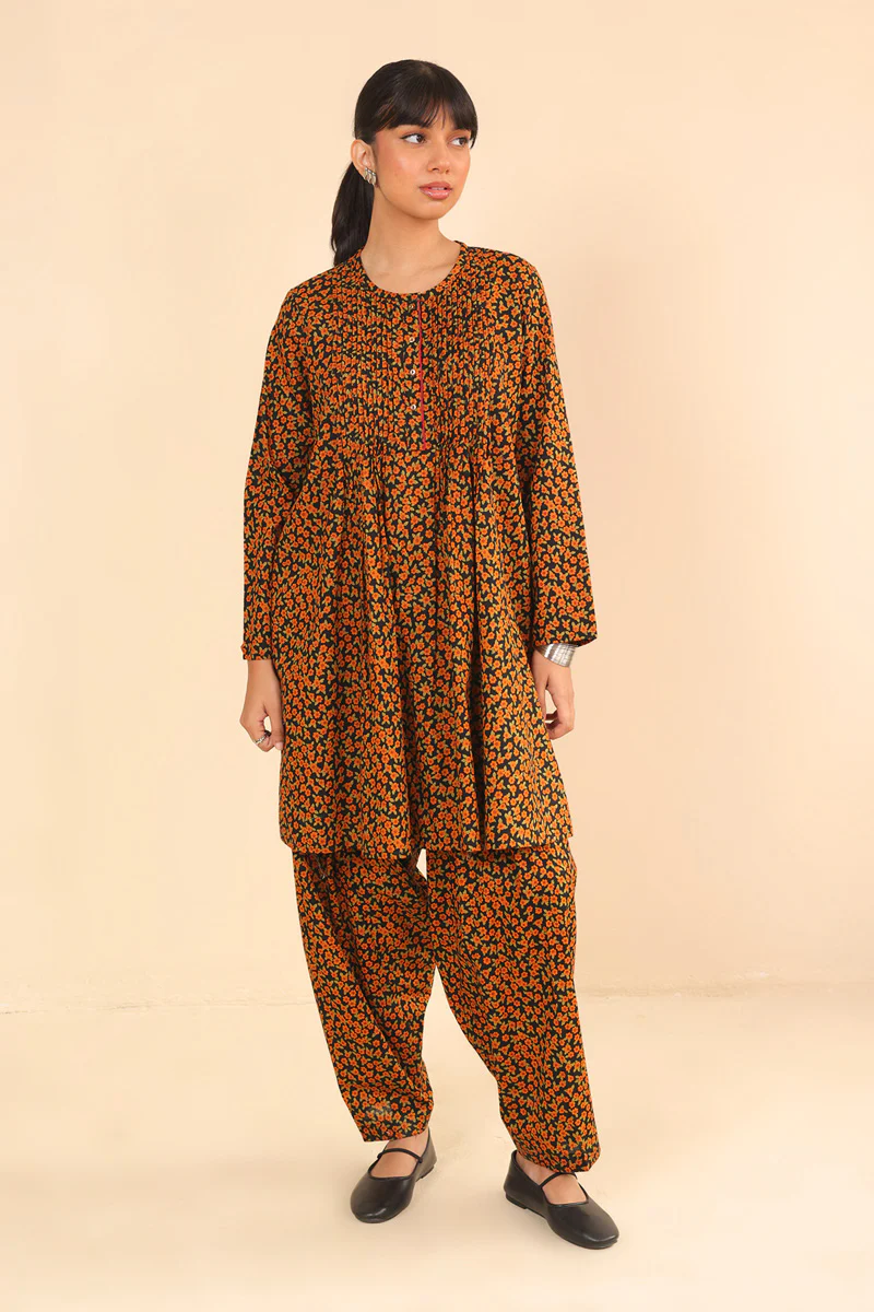 Pleated Valley Of Flowers 2 Piece - Image 7