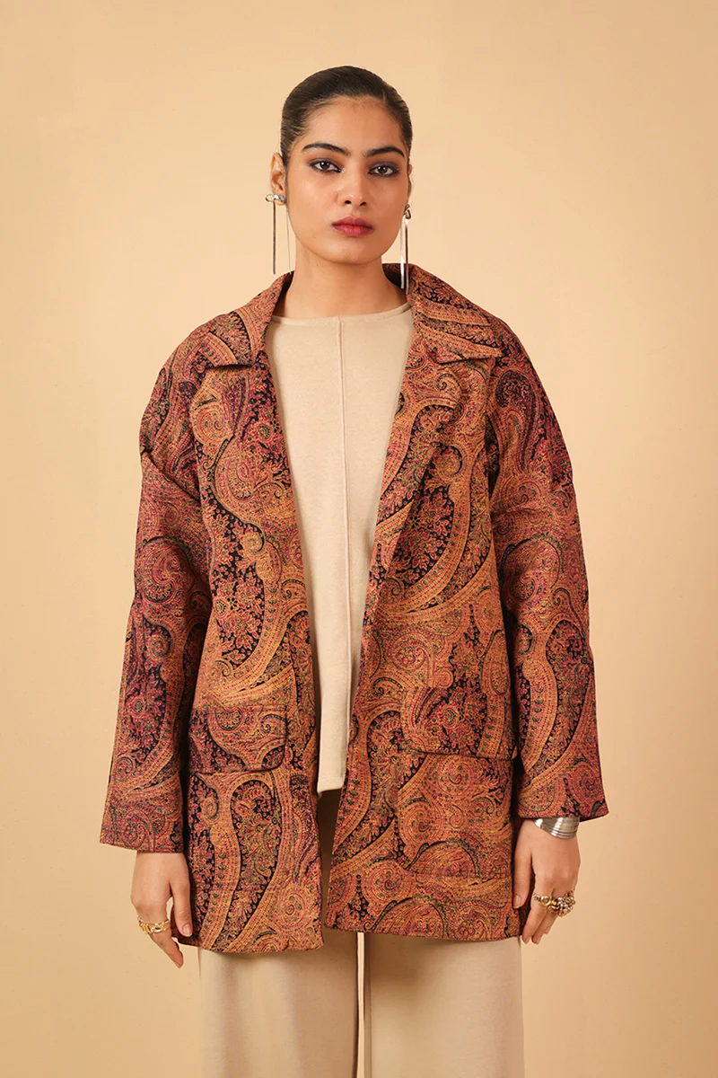 Boho Paisley Blazer - Image 6