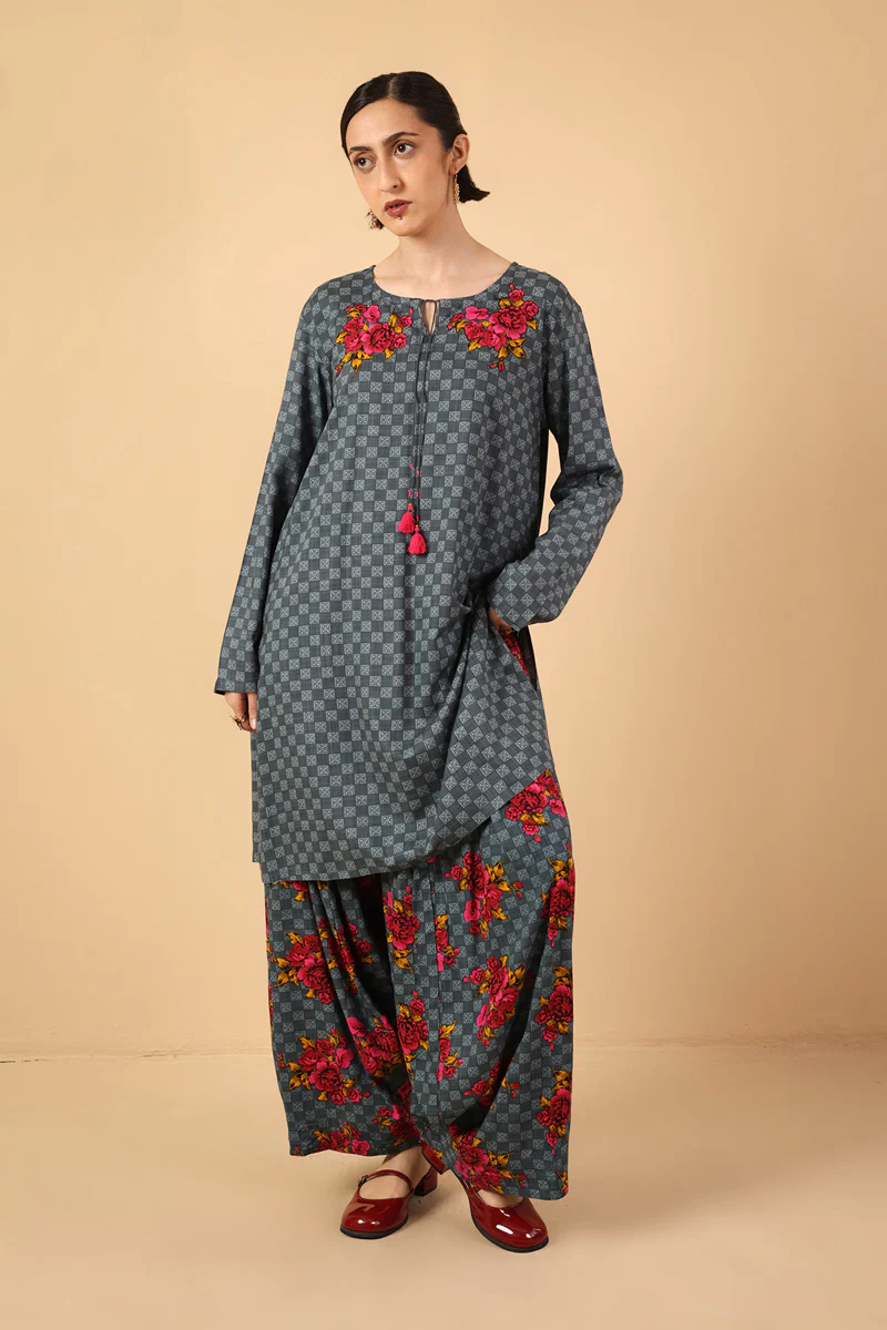 Printed Rumaal 2 Piece - Image 10