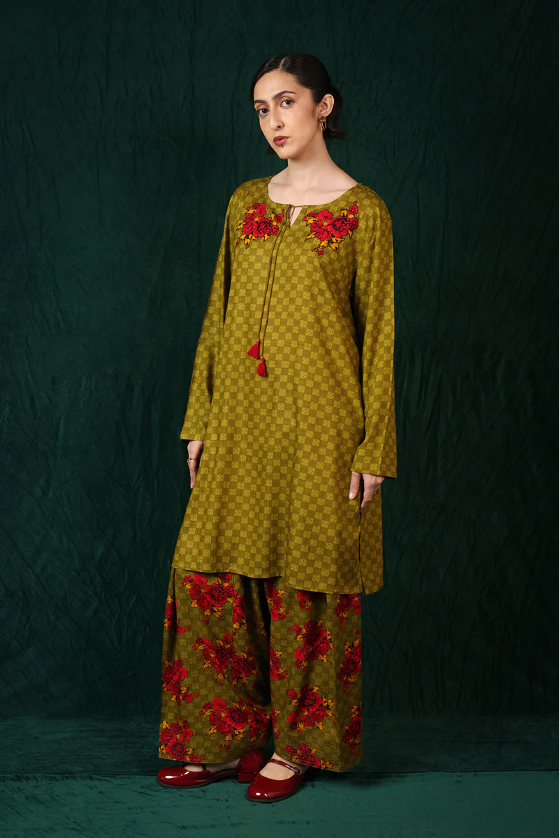 Printed Rumaal 2 Piece - Image 6