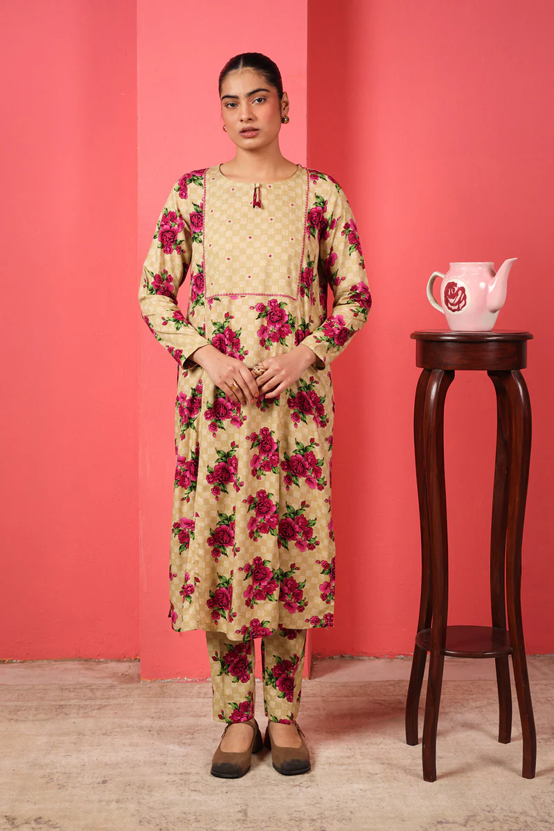 Tasselled Rumaal 2 Piece - Image 11