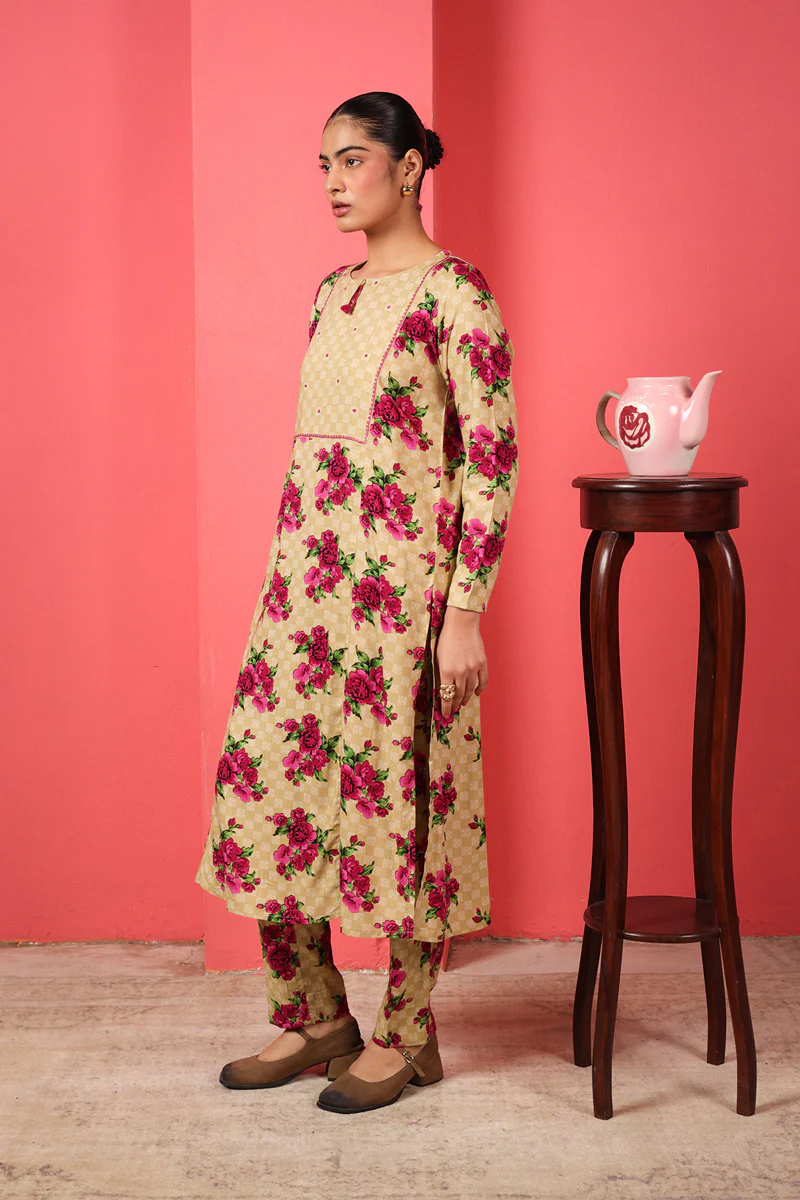 Tasselled Rumaal 2 Piece - Image 12