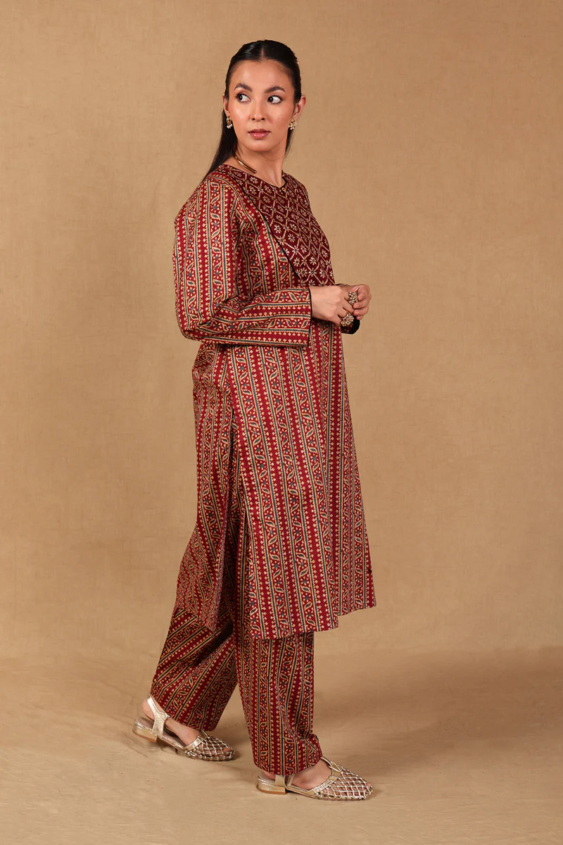 Printed Mysore 2 Piece - Image 8