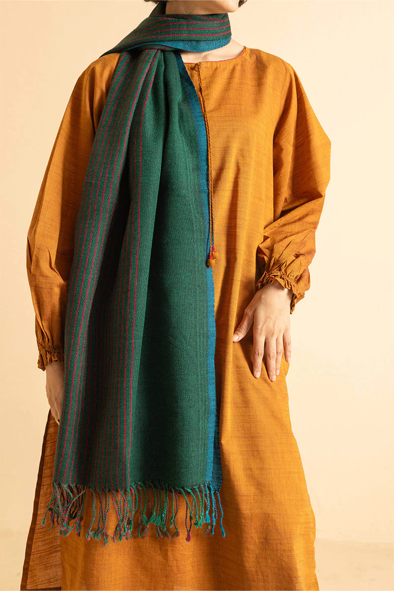 Vibrant Yarn Dyed Shawl - Image 39