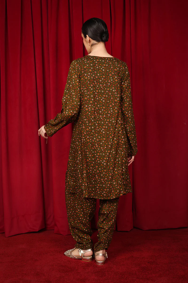Printed Khizan Two-Piece - Image 8