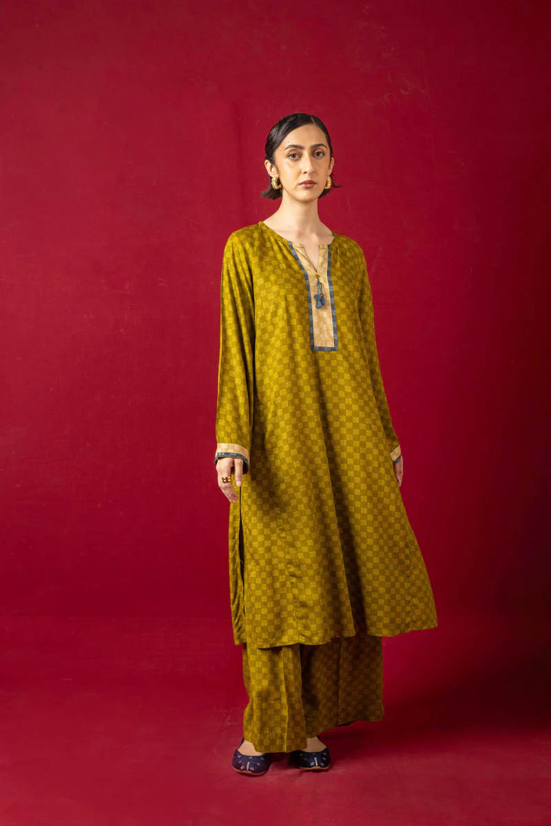 Tasselled Rumaal 2 Piece - Image 5