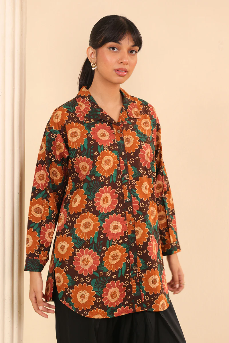 Melange Bloom Top - Image 6
