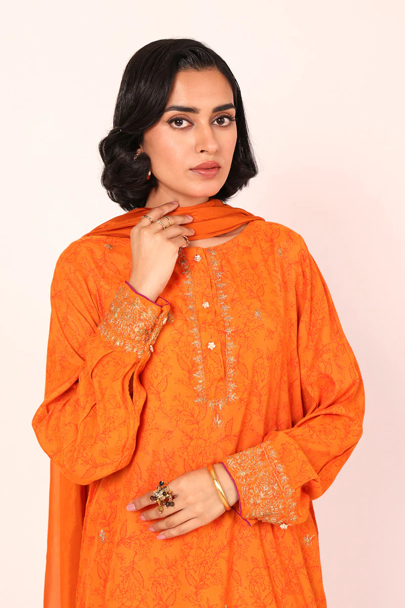 Sunehri Bahar Bano 3 Piece - Image 2