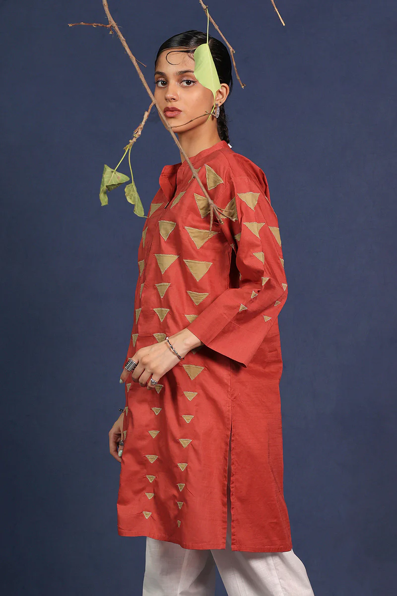 African Collage Kurti - Image 10