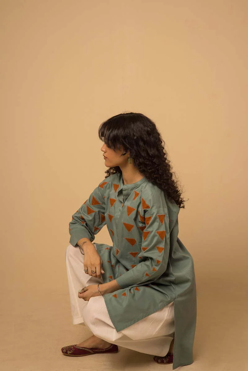 African Collage Kurti - Image 6