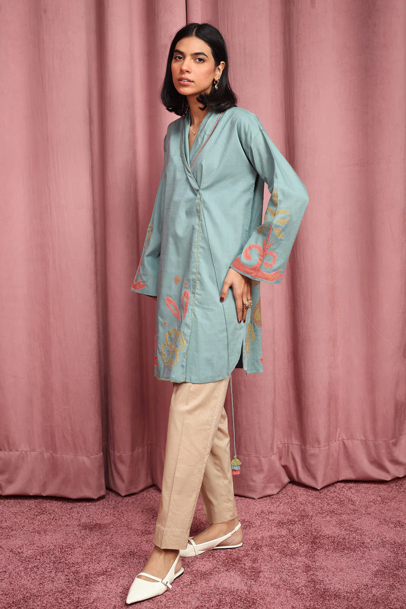 African Collage Regal Kurti - Image 4