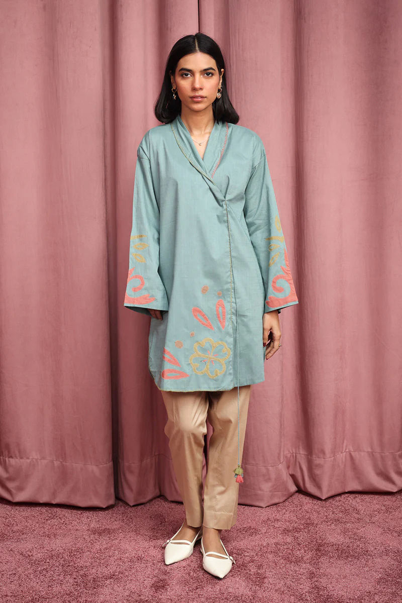 African Collage Regal Kurti - Image 5