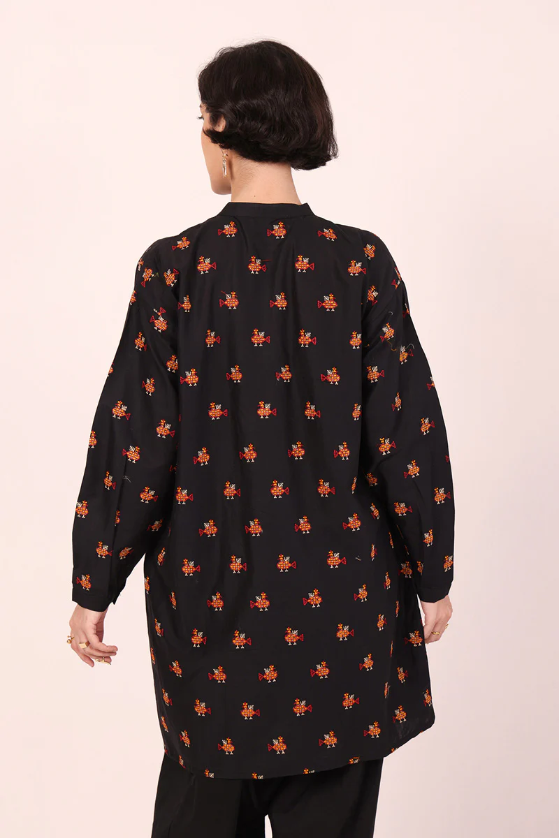 Buttoned Central Asian Tunic - Image 7