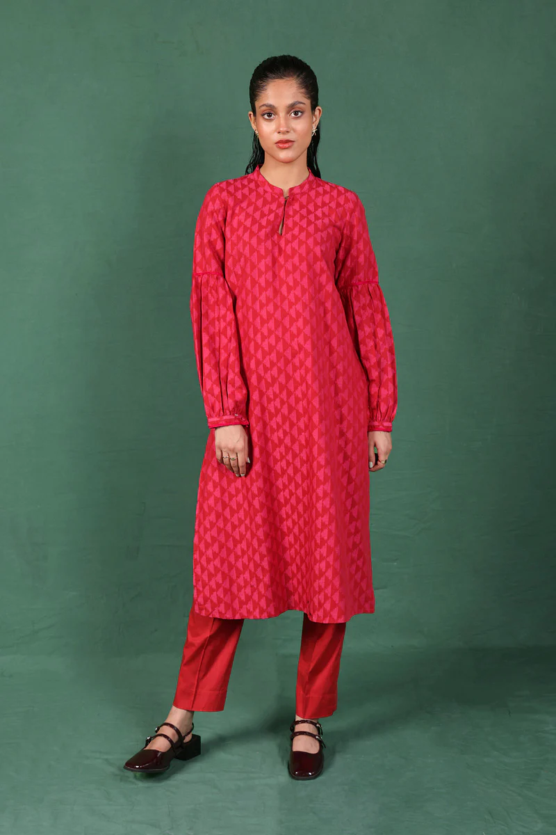 Contemporary Floral Ikat 2 Piece - Image 7