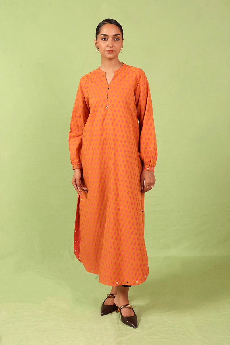 Floral Ikat Shirt - Image 6