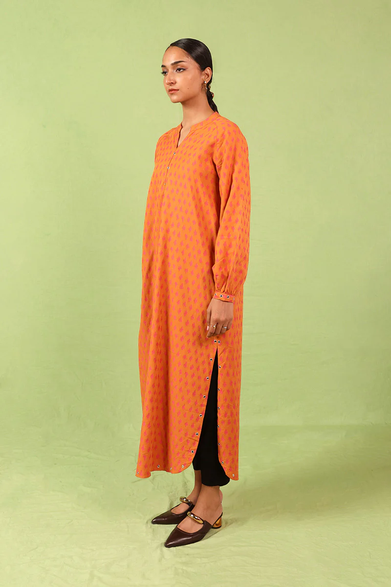 Floral Ikat Shirt - Image 8