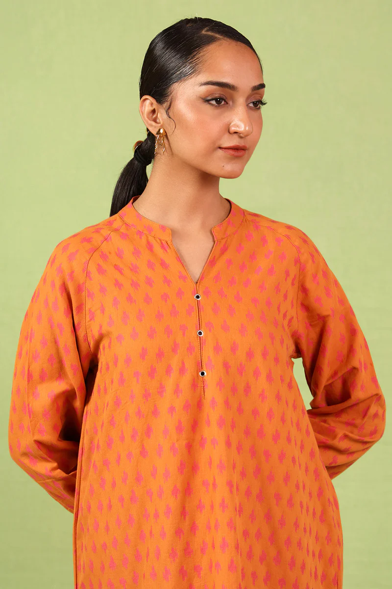 Floral Ikat Shirt - Image 9