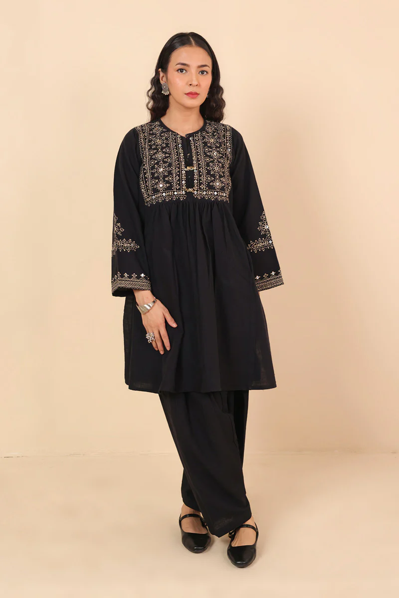 Embroidered Nursitan 2 Piece - Image 11
