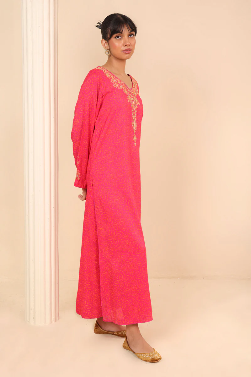 Aari Glam Gulabi Set