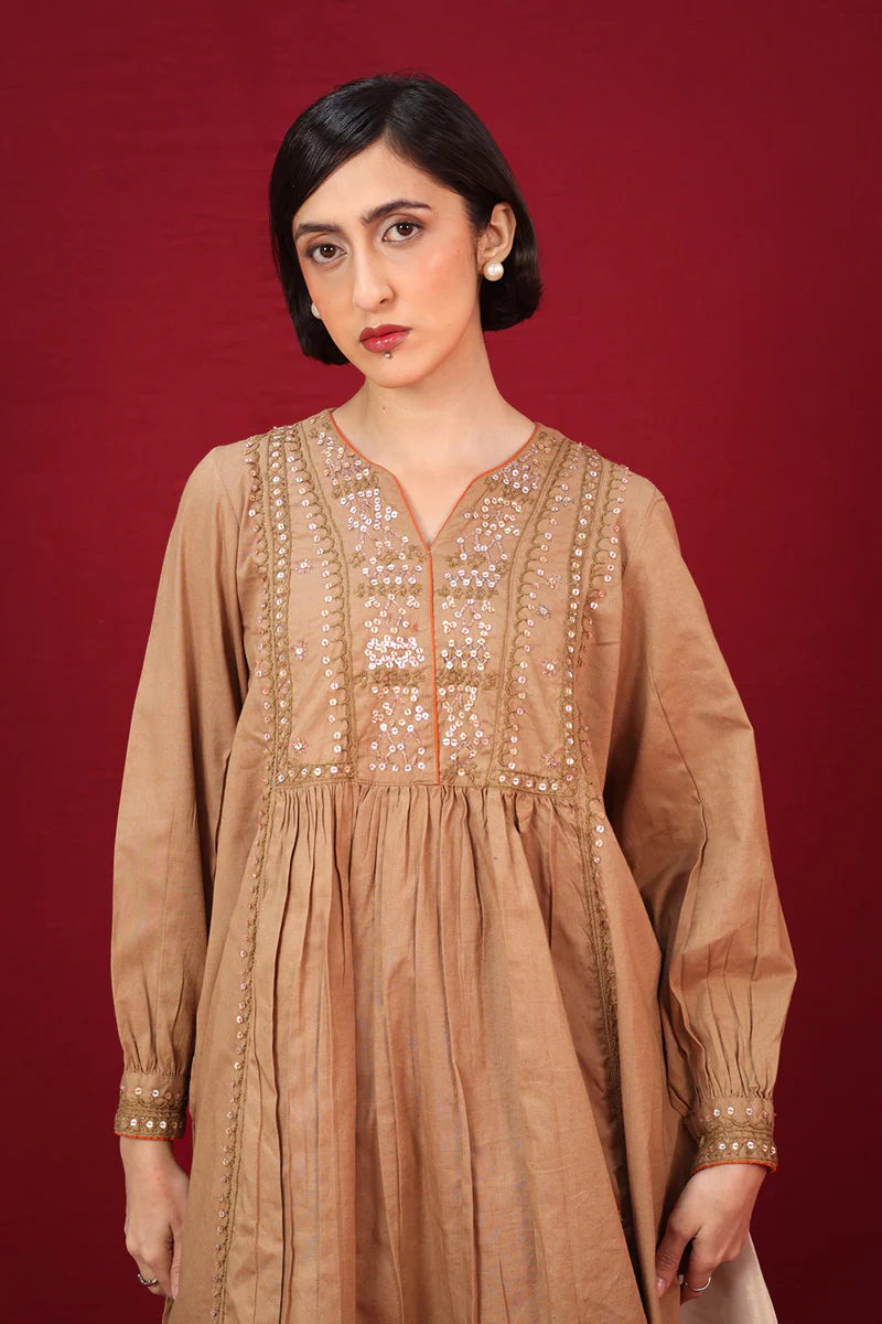 Mid-Night Folk Kurti - Image 7