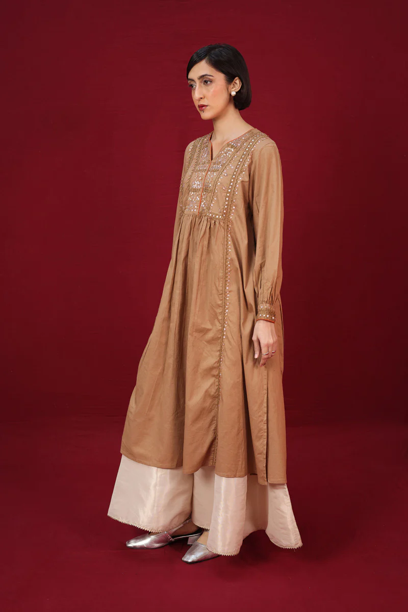 Mid-Night Folk Kurti - Image 9