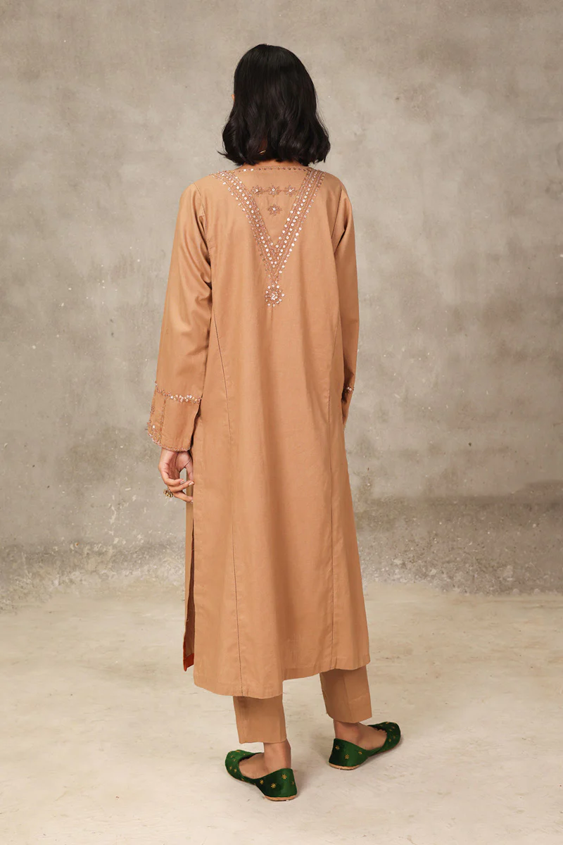 Panelled Night Folks Kurta 2 Piece - Image 6